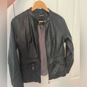 JOUJOU -Vegan Leather Fitted jacket